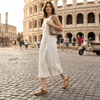 modelo em roma com papete feminina dione mivya