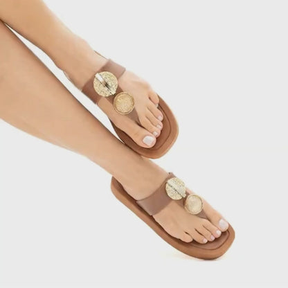 video papete feminina caramelo dione mivya
