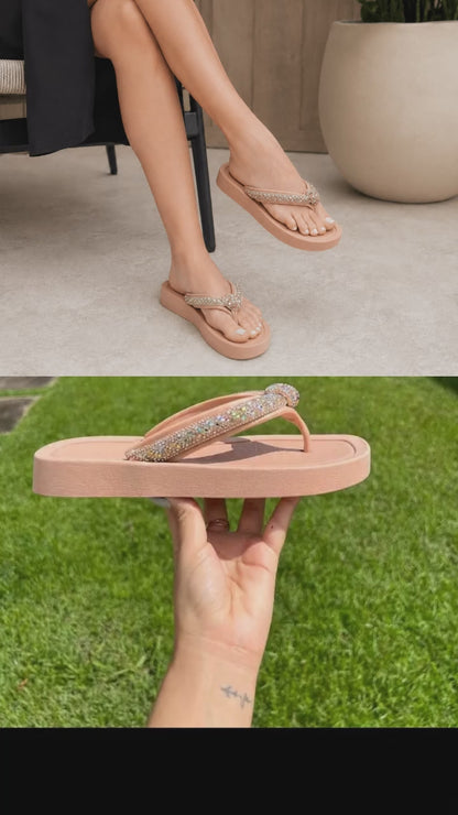 Papete Feminina Nude Cleo